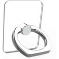 thumbnail image 4 of Transparent Cell Phone Ring Stand Holder, 4 Packs Phone Ring Holder Kickstands, 360° Degree Rotation Clear Finger Ring Grip Stand Compatible with Most Smartphones and Tablet, 4 of 5
