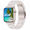 Aurora White -Starlight, variant on Resin Bands Compatible with Apple Watch 46mm 45mm 42mm 49mm 41mm 40mm 38mm Lightweight Fashion Cute Strap with Starlight Stainless Steel Buckle for iwatch Series 11/10/9/8/7/SE/6/5/4/3/2/1