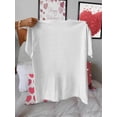 thumbnail image 3 of Women's Casual Crew Neck T-Shirt with Gradient Heart, Knit Fabric, Medium Stretch, All Season FashiCamisetas para mujer, lindas camisetas con estampado gráfico, de manga corta, estilo casual, para ve, 3 of 8