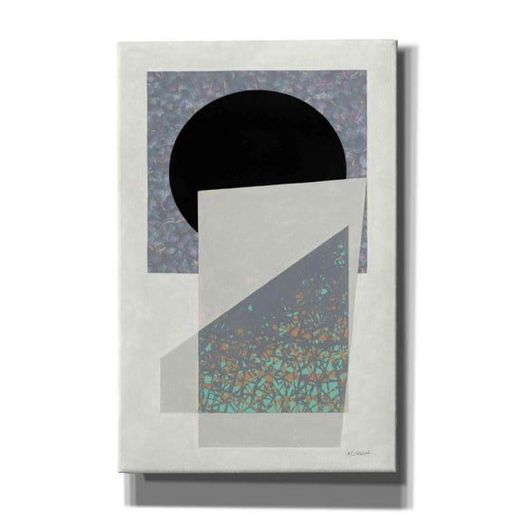 Epic Graffiti 'Full Moon I V2' by Mike Schick, Giclee Canvas Wall Art, 26"x40"