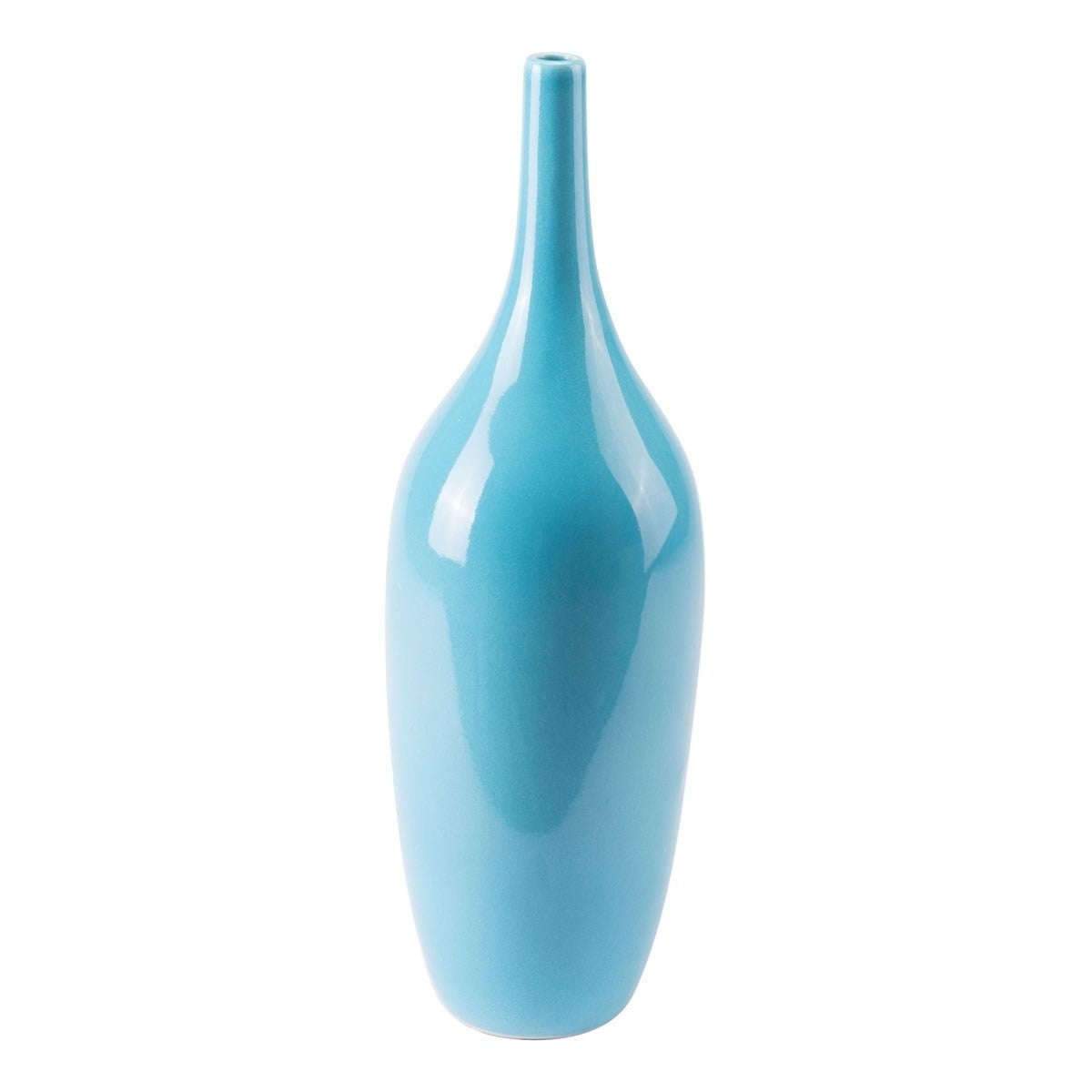 Wiggly Turquoise Mini Vase