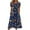 Navy, variant on LOVZFMLL Women Summer Casual Dresses Short Sleeve Knee Length T-Shirt Dresses Swing Flowy A-Line Midi Dresses Sundresses with Pockets Blue L