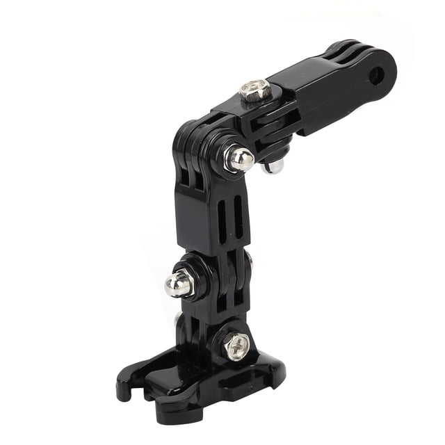 Soporte de Brazo de Extensión para Casco, Brazo de Montaje Ajustable Para Cámaras de Casco Compatible Con Cámaras de Acción para Bicicleta y Motocicleta