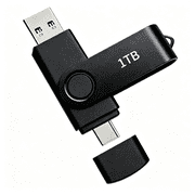 USB Flash Drive 1T(932G) USB-C and USB-A Dual Drive Thumb Drive Jump Drive - Compatible with Phones, Laptops, Tablets - MAOLAI