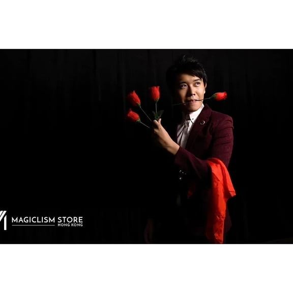 The Rose 2.0 Trick by Lee Jah Bond Magic Tricks Close-up Magia One to Four Flower Appearing Magie Illusion Gimmick Props