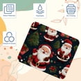 thumbnail image 3 of Santa Claus Printed Square Mouse Pad, 8.3x9.8 Inch Non-Slip Rubber Bottom Gaming Mouse Pad for Office Use, 3 of 6