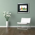 thumbnail image 2 of Trademark Fine Art "Oklahoma City Oklahoma Skyline SP" Canvas Art by Marlene Watson, Black Matte, Silver Frame, 2 of 3