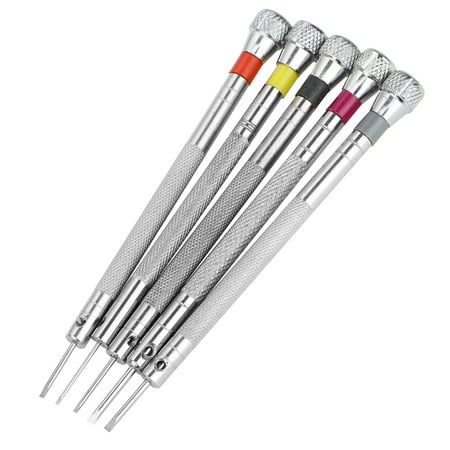 5PCS Precision Screwdriver Set Eyeglasses Watch Jewelry Watchmaker Repair (Best Precision Screwdriver Set Review)