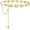 B-gold, variant on Metal Chain Belt Women Belly Waist Chain Fashion Body Link Belts