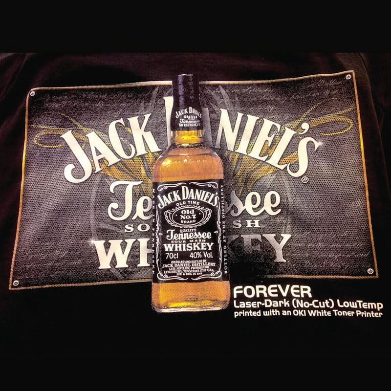 Forever Laser Dark No-Cut Paper 11" x 17" A+B 20 Sheets - Iron Heat Transfer SS Film Sheet for T-shirts, DIY Craft