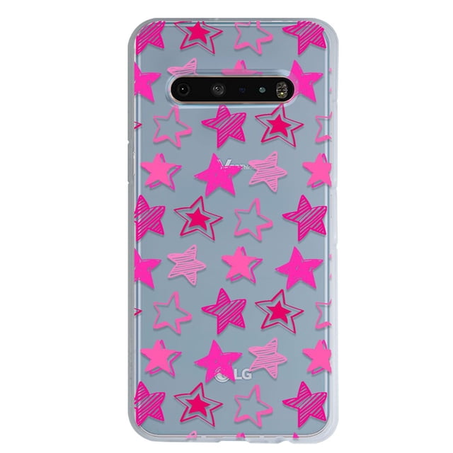 Funda para LG V60 ThinQ InstaCase Antigolpes Dibujo de Estrellas