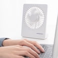 thumbnail image 2 of Teissuly USB Desk Fan, Long Battery Life, Quiet Portable Mini Table Fan, Three Wind Speed Adjustment, Portable And Fan Perfect For Use In Home, Office Teissuly WER202309200284, 2 of 9