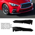 thumbnail image 3 of Rear Bumper Side Corner Splitter Apron, Side Corner Splitter Spoiler Apron Improved Performance 1 Pair  For Q50 2018 To 2023, 3 of 8
