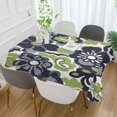 thumbnail image 2 of Yayeee Tablecloths 60" x 90" Rectangle Wrinkle Resistant Party Table Cover, Retro Floral Pattern, 2 of 8