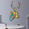 thumbnail image 3 of Elodie Serenable Assembly 3D Puzzle Wildlife Deer Head Wall Art Trophy Animal Model C, 3 of 8