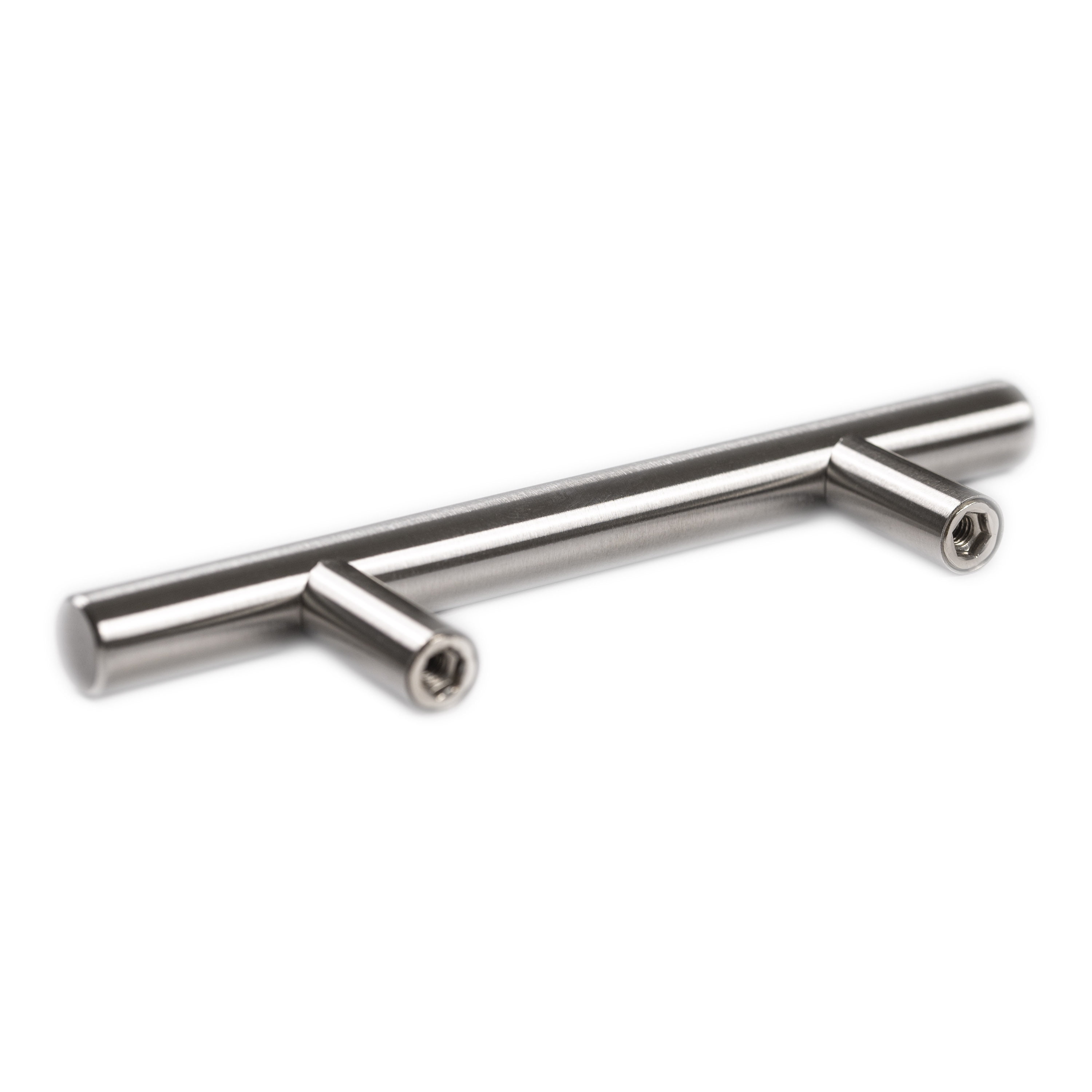 Aldhurst 30 Pack 5 inch Cabinet Pulls Satin Nickel Stainless Steel 3 inch Hole Center