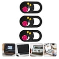 thumbnail image 3 of 3pcs Cartoon Snail Pattern Universal Laptop Camera Privacy Protection Cover, 3 of 6