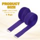 thumbnail image 2 of Uxcell Cinta de gancho y bucle para coser, tiras de sujetador de nylon no adhesivas de 2 yardas, morado, 2 of 7