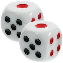 Masteelf 2pcs Game Dices 30mm Large Dice Game Dice Funny Game Dice Party Supplies