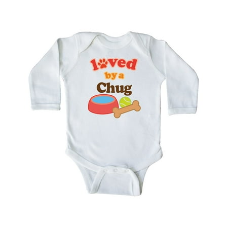 

Inktastic Chug Dog Lover Gift Gift Baby Boy or Baby Girl Long Sleeve Bodysuit