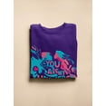 thumbnail image 3 of You Are My Universe Paint Sweatshirt Men -Image by Shutterstock, Male XX-Large, 3 of 4