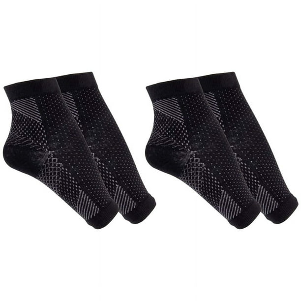 2 Par de Compresion Del Tobillo Del Pie de Pies de Varices Anti Fatiga Al Aire Libre-L/XL