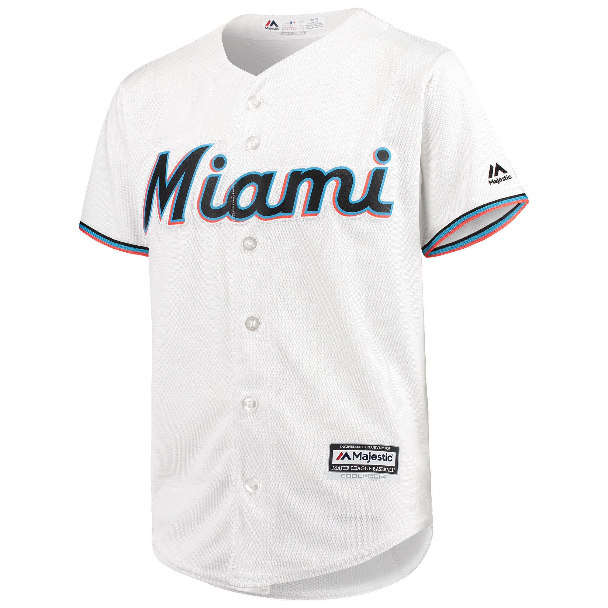 majestic marlins jersey