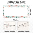 thumbnail image 7 of Aluminum License Plate Frame 2 Pack Car Exterior Accessory Car Tag Holder for Front Rear Plates Cars Decor Peach Holly Leaves and Berries, 7 of 7