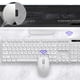 thumbnail image 3 of Kit De Mouse De Teclado Inalámbrico Computadora Portátil 2.4G Teclado Ergonómico Para Juegos Con Luz De Fondo Y Mouse Óptico Inalámbrico Para El Trabajo De Oficina De Juegos Methold EL014405-02, 3 of 6