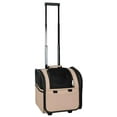 thumbnail image 5 of Pet Life ® 'Pawdon Me ' Wheeled Airline Approved Travel Collapsible Pet Dog Carrier, 5 of 9