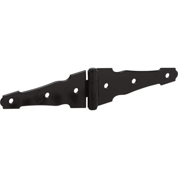 National Hardware N109-036 HingeStrap4 Blk