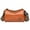 Red, variant on Pompotops Portable Soft Leather Texture Crossbody Bag Fashionable And Solid Color Women's Bag Trend Retro Casual Shoulder Bag, Yellow