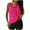 Hot Pink, variant on FAIWAD 2 Piece Bathing Suits for Women Sleeveless Polka Dots Print Tank Top with Boyshorts Athletic Swimming Beach Swimwear