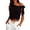 Black, variant on Women’s Solid Sleeveless Fitted Front Tie Knot Blouse Camisole Top Camisole Womens plus Size Tops Long Compression Shirt Sleeveless Tunic A Line Top Dresses for Women Camisole Tall Long Tops Tops