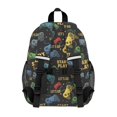 thumbnail image 3 of Game Controller Black Pattern Backpack for School, Cute School Bag with Adjustable Shoulder Straps and Padded Back, 15"x11.42"x5.5", 3 of 5