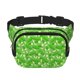 thumbnail image 1 of Fotbe Green Cucumber Cangurera Cuadrada con Estampado de Doble Capa, Bolsa de Cintura Ajustable Mini para Hombres y Mujeres, 1 of 9