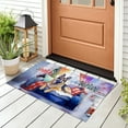 thumbnail image 3 of Watercolor Hello Winter German Shepherd Chill Christmas Welcome Doormat Alsatian Dog Lover Gifts Indoor Outdoor Welcome Mat - 00016, 3 of 5