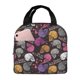 thumbnail image 1 of Easygdp Halloween Skeleton Bolsa Térmica Premium - Tela Oxford Impermeable, Gran Capacidad, Bolsillo Frontal, Unisex para Trabajo, Escuela, Actividades al Aire Libre y Picnics, 1 of 8
