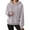 Silver, variant on Hoodies for Women Silver Hoodie Long Sleeve Tops Womens Pullover Sweatshirt Women's Fashion Hoodies & Sweatshirts XXL