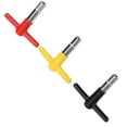 thumbnail image 4 of 3Pcs Drum Key T Shaped Wrench with Silicone Protective Cover Musical Instrument Parts, 4 of 7