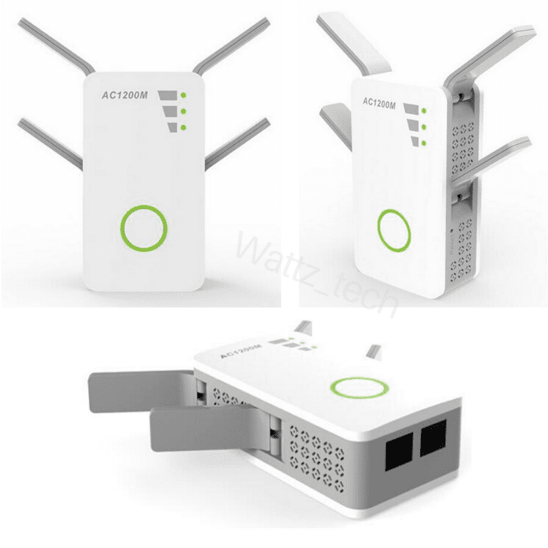 Jolly 5G WiFi Range Extender - 1200Mbps WiFi Repeater Wireless Signal  Booster, 2.4 & 5GHz Dual Band WiFi Extender
