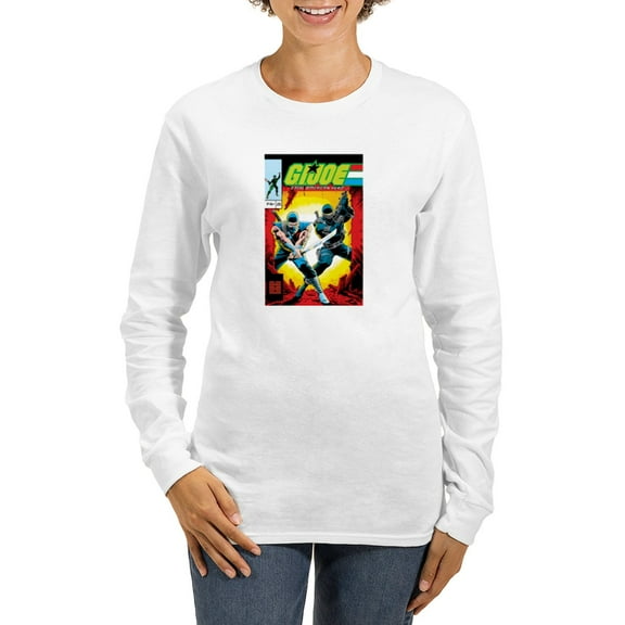 CafePress - G.I. Joe Who's On Cobr Women's Long Sleeve T Shirt - Women's Long Sleeve Graphic Casual T-Shirt