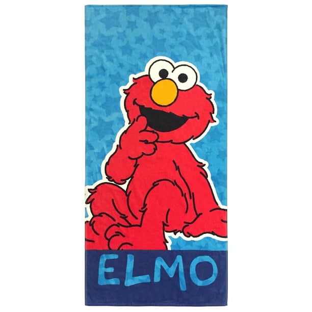 Sesame Street Elmo Beach Towel