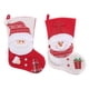thumbnail image 5 of Ounissouiy Calcetín de Navidad Chimenea Pared Ventana Festival de Navidad Colgante Colgante Interior Año Nuevo Decoración Lints Bolsa de regalo Kits de decoración para fiestas Anciano, 5 of 6