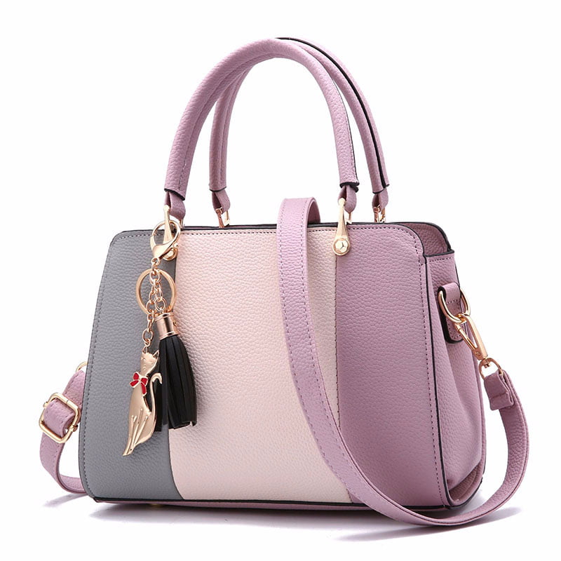 NICOLE & DORIS Fashion Women Handbags Tote Bag for Ladies Shoulder Bag Crossbody Bag Messenger Bag PU Leather Classic Design