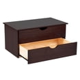 thumbnail image 2 of Palace Imports  100% Solid Wood 2-Drawer Internal Chest for Kyle Wardrobe Armoires Java, 2 of 5