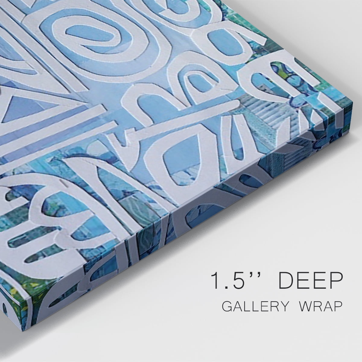 Santorini Premium Gallery Wrapped Canvas - Ready to Hang