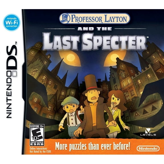 Professor Layton and the Last Specter DS Game,US Version