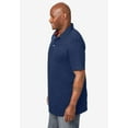 thumbnail image 3 of Boulder Creek by KingSize Men's Big & Tall Longer-Length Heavyweight Polo, 3 of 3