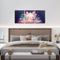 thumbnail image 4 of Hieng Kids Cute Axolotl Picture Wall Decor Purple Mermaid Scale Canvas Wall Hieng for Living Room Bedroom CHiengoon Ocean Animal Wall Painting Posters Prints Boys Girls Salamander Bathroom, 4 of 6